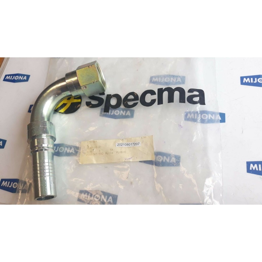 SPECMA HYDRAULIC IL49 16 21 173156Y 2095747 550 PL0610 NEW OLD STOCK SPECMA HYDRAULIC IL49 16 21 173156Y 2095747 550 PL0610 NEW OLD STOCK