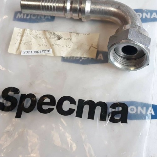 SPECMA OIL71 12 19 PRESSN INTERLOCK 90B INV ORFS 46294 12 12 NEW OLD STOCK SPECMA OIL71 12 19 PRESSN INTERLOCK 90B INV ORFS 46294 12 12 NEW OLD STOCK