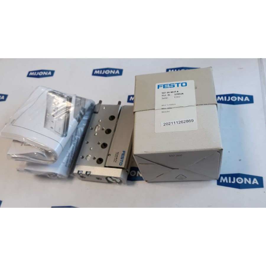 Festo SLF 16 40 P A 170514 MINISLID MINI SCHLITTEN SLF-16-40-P-A NEW OLD STOCK