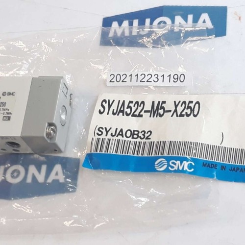 SMC SYJA522 M5 X250 Solenoid Valve 0,15 0,7MPa