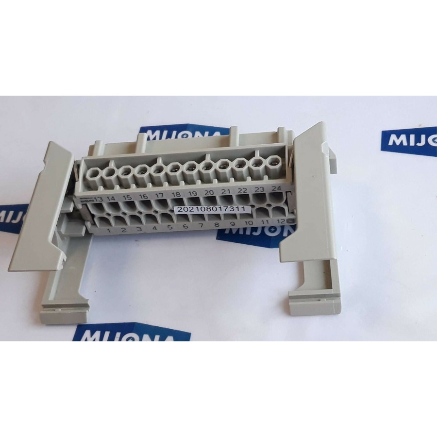 HARTING HAN 24E F CONNECTOR 500V 16A 6KV 600V HS 12