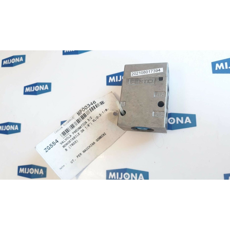Festo 7803 VL/O-3-1/8-B pneumatic valve  7803 VL O 3 1 8 B