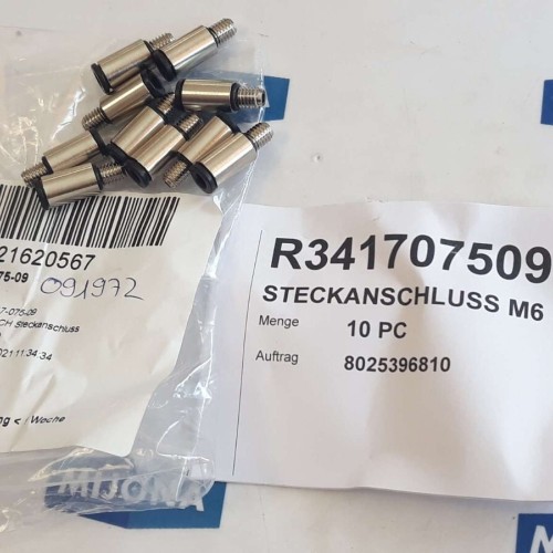 Rexroth bosch R341707509 STECKANSCHLUSS M6 D4 PRICE FOR 10PSC 8025396810