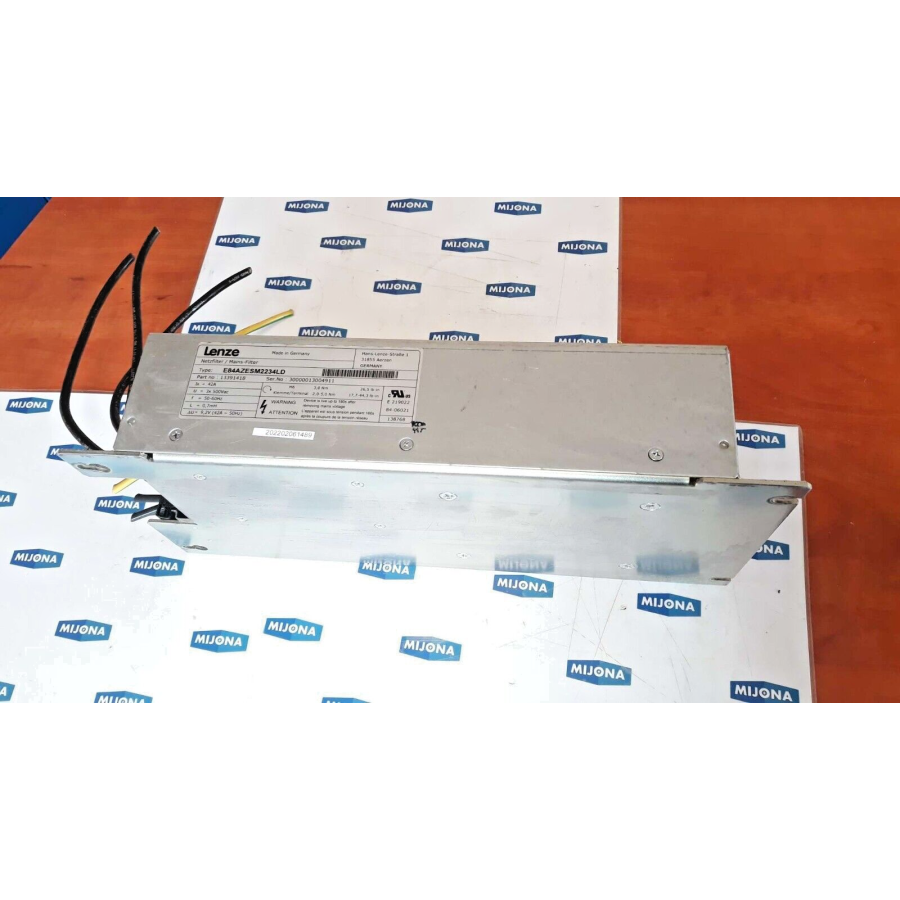 Lenze Netzfilter mains filter E84AZESM2234LD 42A 3X500VAC 50 60HZ 0,7MH 9,2V 42A