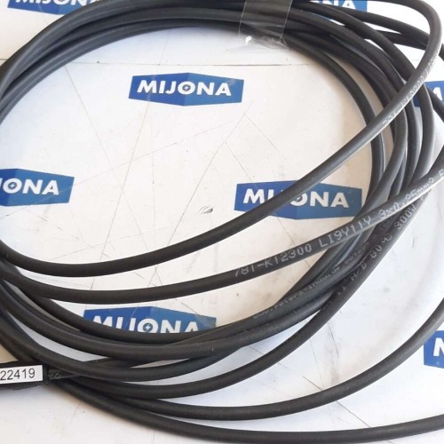 CONEC 781 K12300 LI9Y11Y 3X0,25mm2 E257058 -4M NEW OLD STOCK CONEC 781 K12300 LI9Y11Y 3X0,25mm2 E257058 -4M NEW OLD STOCK