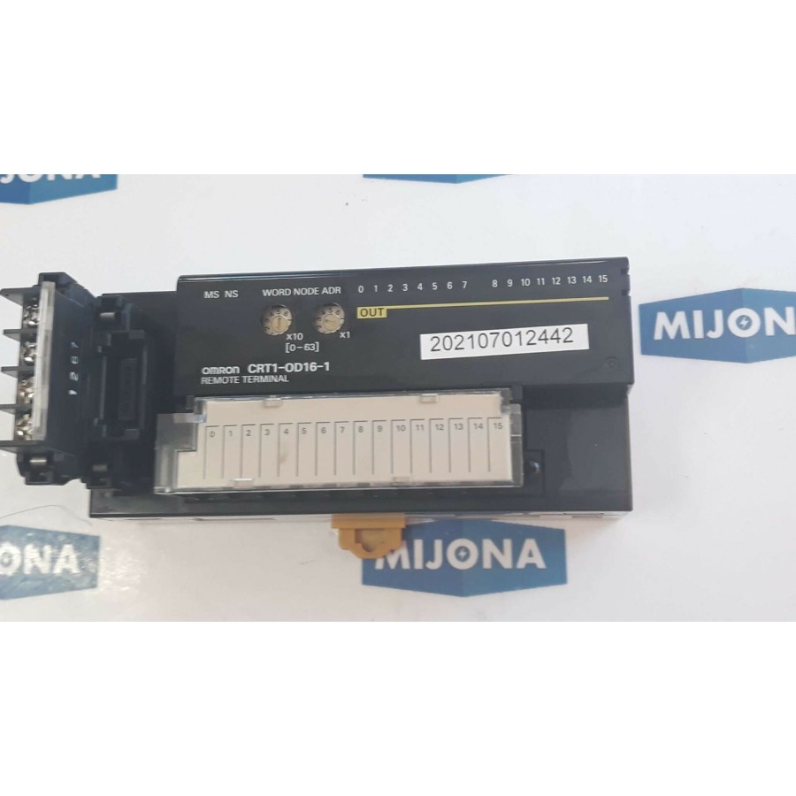 OMRON CRT1 OD16 1 Output Module remote terminal DC 24V 0,07A OUT DC 24V 0,5A