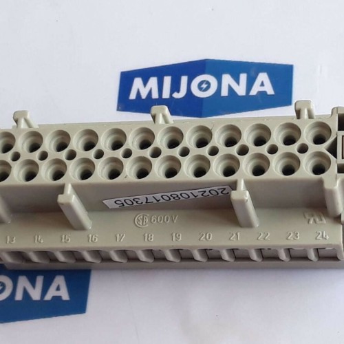 HARTING HAN E24F CONNECTOR 16A 400V HS 12