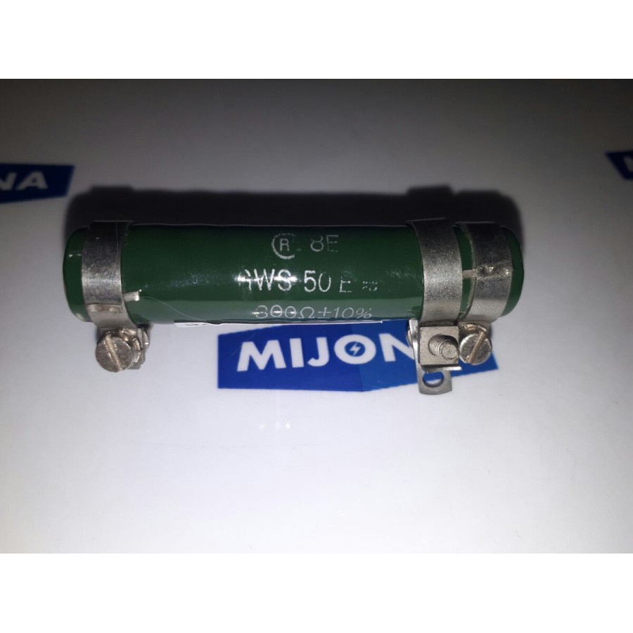 Widerstand / Rig Resistor 8E GWS 50 E 300 + 10%