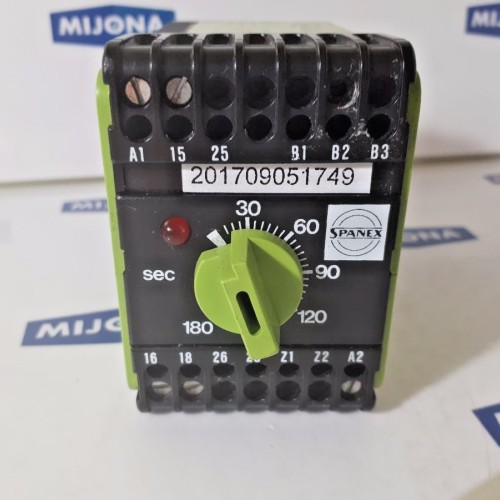 Tele Second Relay Timer en.K 240V 50/60Hz 4VA