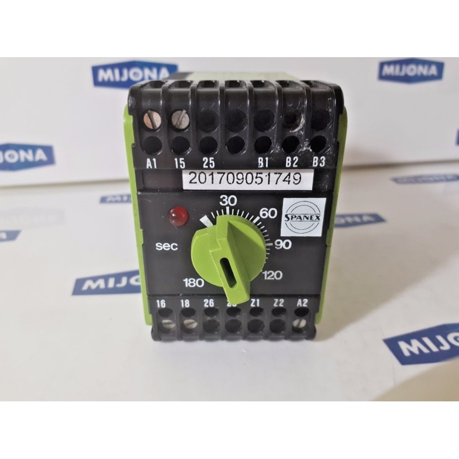 Tele Second Relay Timer en.K 240V 50/60Hz 4VA Tele Second Relay Timer en.K 240V 50/60Hz 4VA