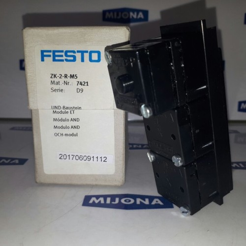 FESTO ZK-2-R-M5 MODULE ser. D9 Nr. 7421