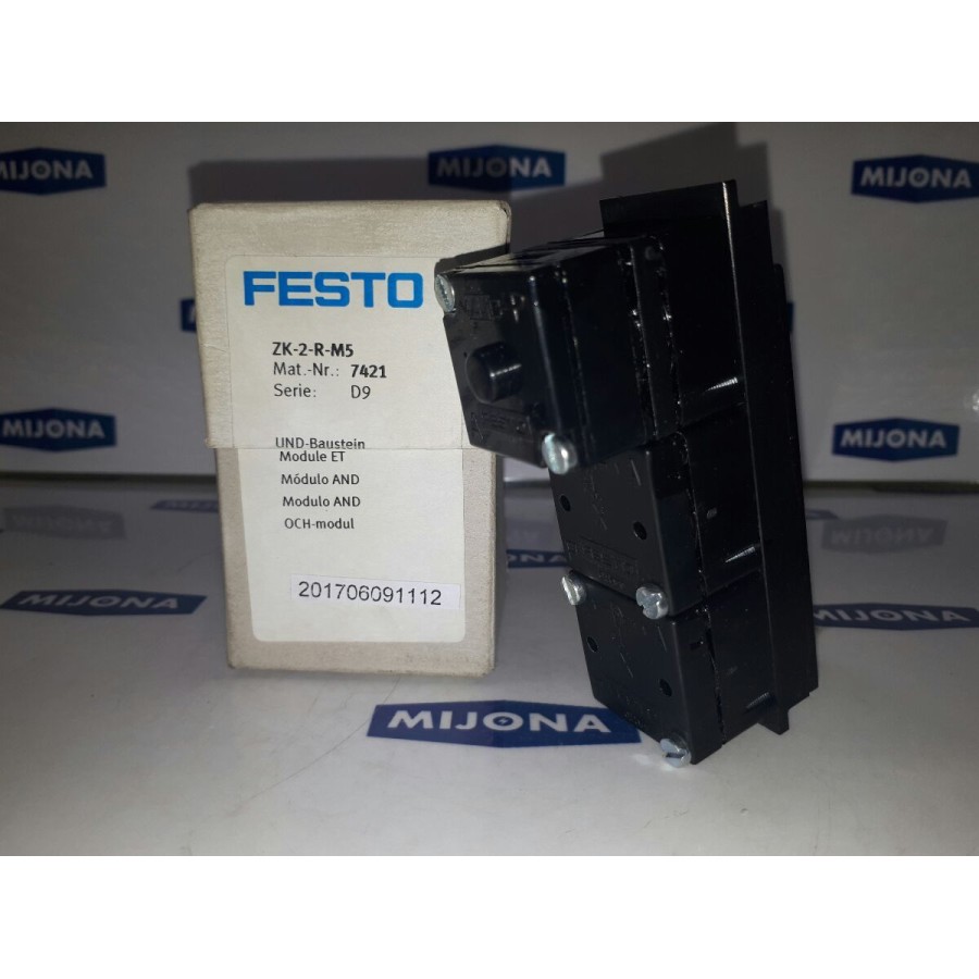 FESTO ZK-2-R-M5 MODULE ser. D9 Nr. 7421 FESTO ZK-2-R-M5 MODULE ser. D9 Nr. 7421