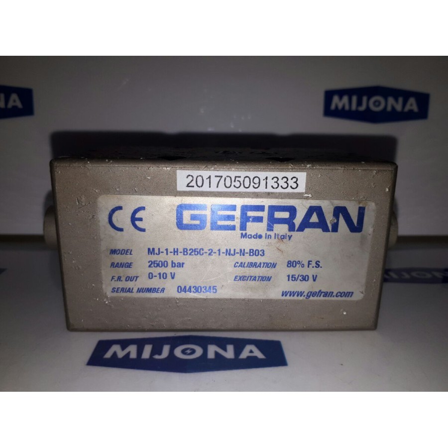 Gefran MJ-1-H-B25C-2-1-NJ-N-B03 04430345
