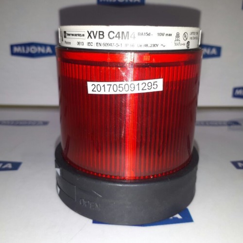 Telemecanique XVB C4M4 Red Stack Light XVBC4M4 48..230V 10W max