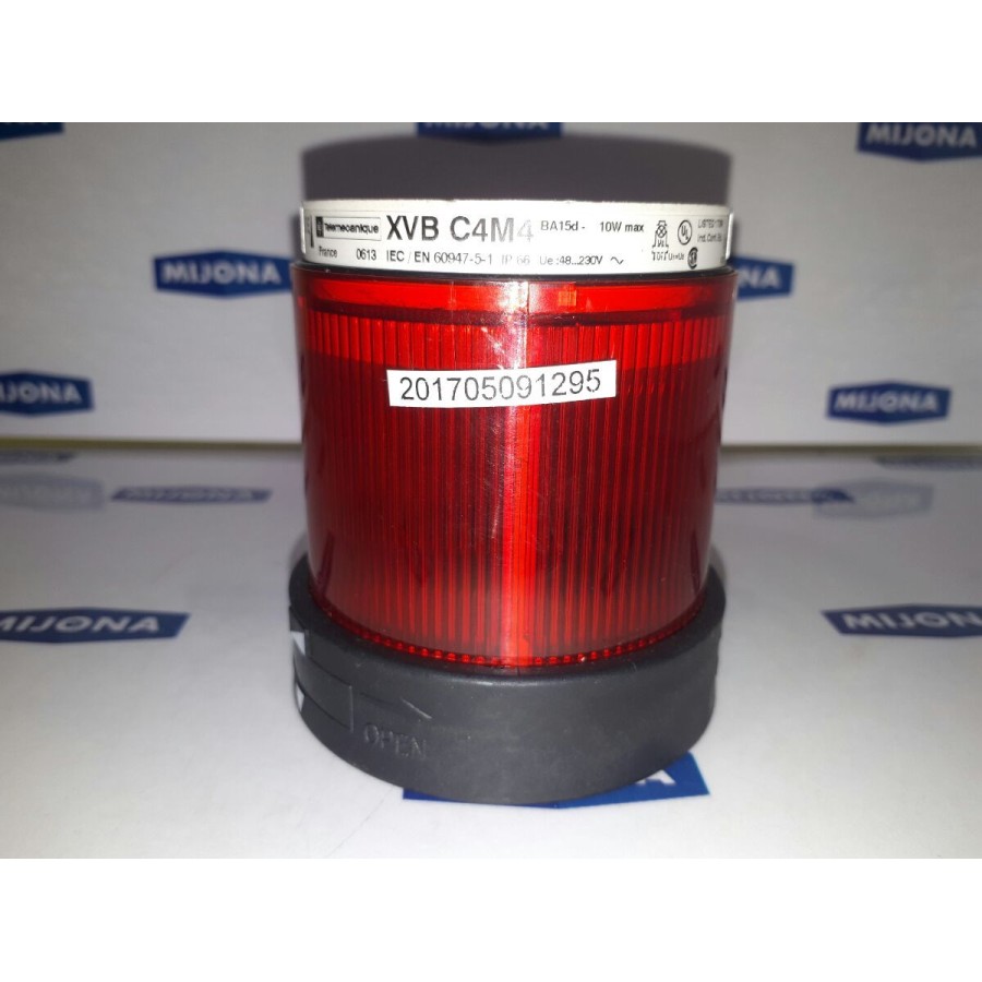 Telemecanique XVB C4M4 Red Stack Light XVBC4M4 48..230V 10W max