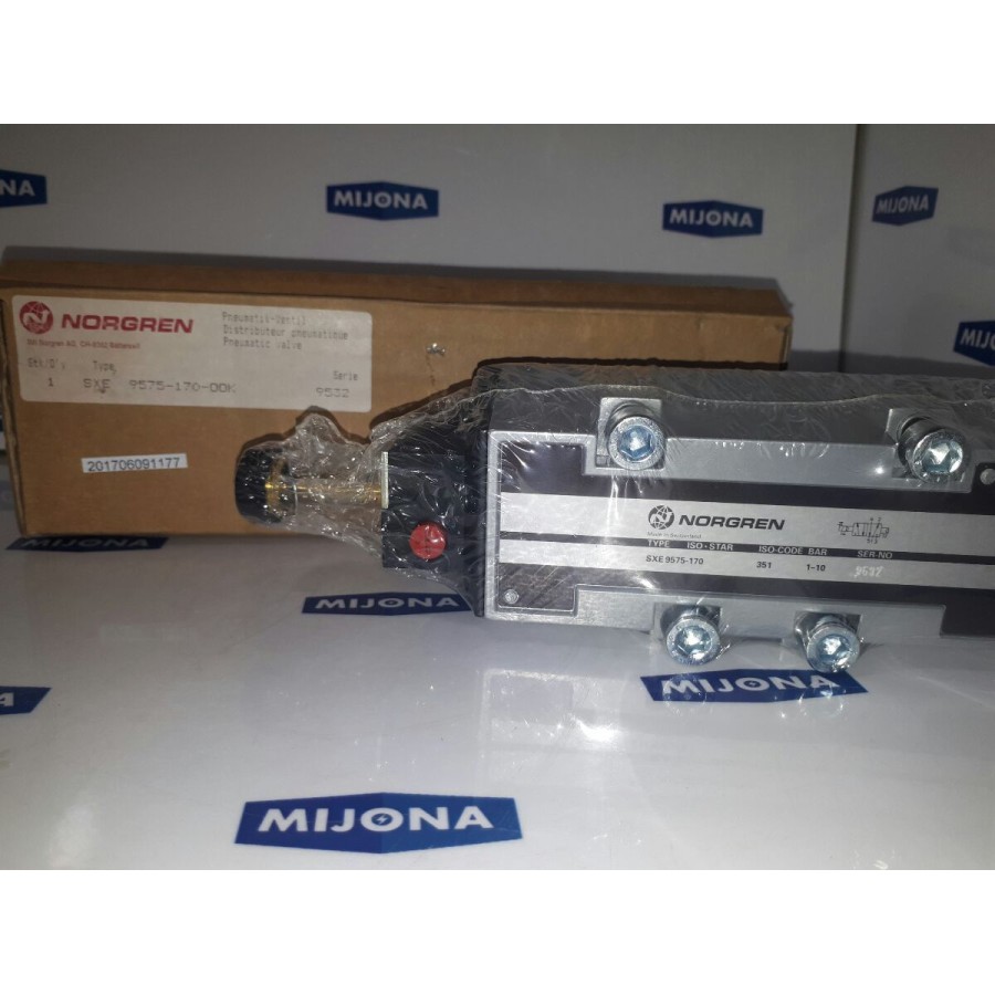 NORGREN SX9575-170 ser.no 9532v