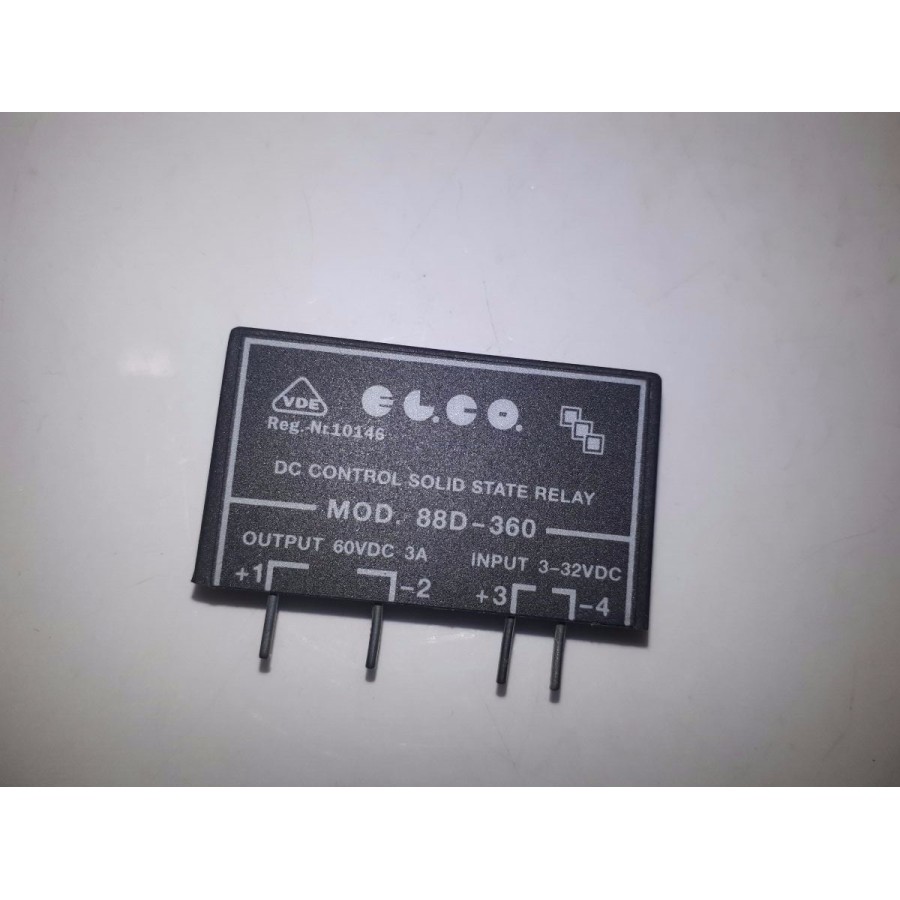 ELCO 88D-360 Relay solid state REG. nr 10146 ELCO 88D-360 Relay solid state REG. nr 10146