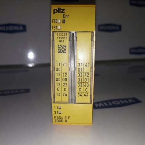 Pilz Elektronikmodul PSSu E F 2DOR 8 312225