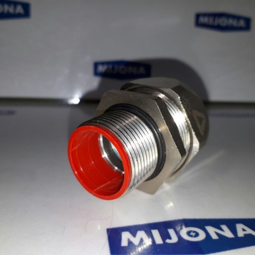 ANAMET EUROPE ISO straight fitting, male, nickel plated brass 812.020.1