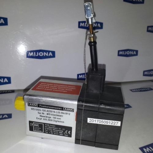 ASM Positionssensor WS10SG-100-ADSI16-L05-M4-M12 ASM Positionssensor WS10SG-100-ADSI16-L05-M4-M12
