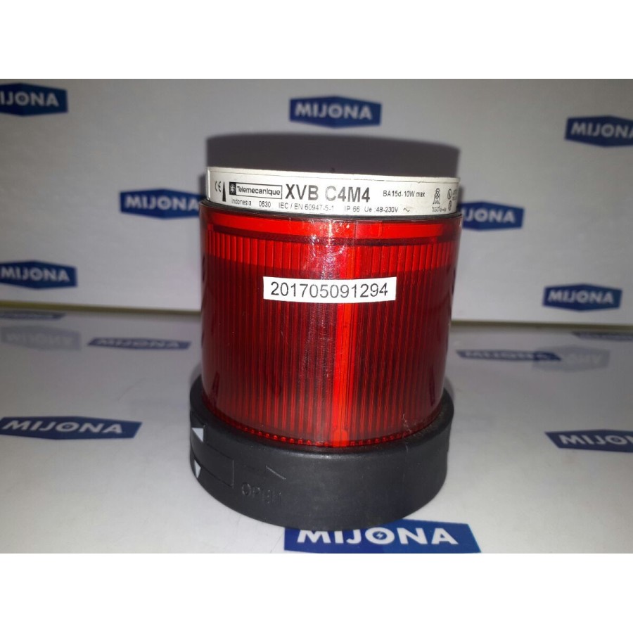 Telemecanique XVB C4M4 Red Stack Light XVBC4M4 48..230V 10W max
