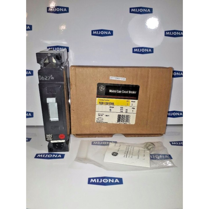 GE Electric MOLDED CASE CIRCUIT BREAKER TED113015WL GE Electric MOLDED CASE CIRCUIT BREAKER TED113015WL