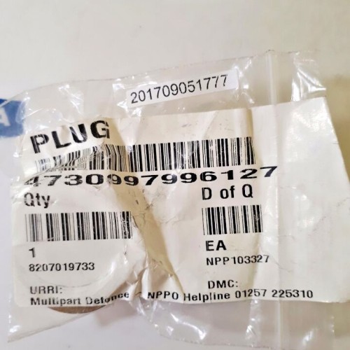 Plug 4730997996127 8207019733 NPP103327