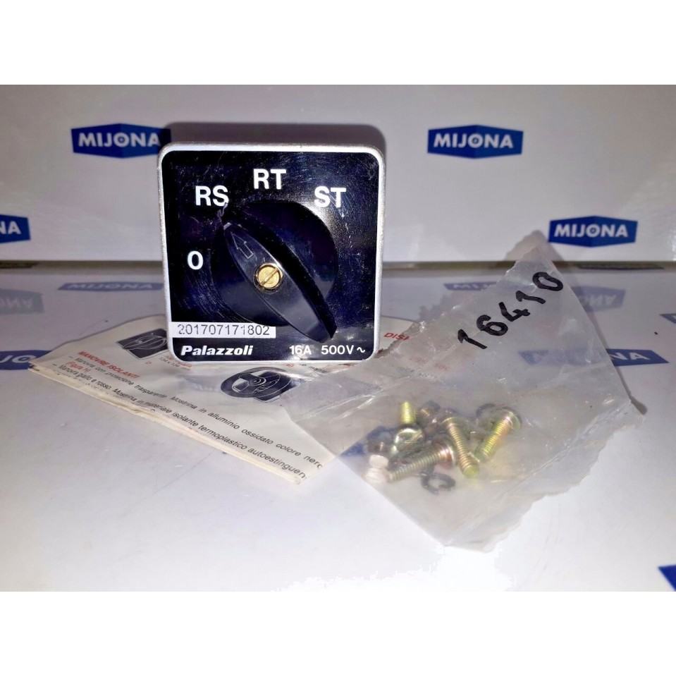 Palazzoli spa Cam Switches 276 118 16A 500V 50/60Hz