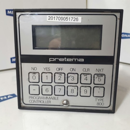 Pretema Programmable Controller Type: 800, 820-4 220V PT100 9-160