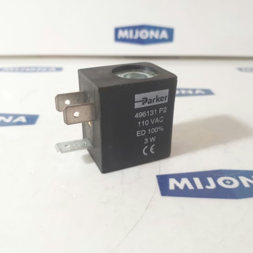 Parker Pneumatik Ventil Valve Pneumatic 496131 P2 110VAC 3W Parker Pneumatik Ventil Valve Pneumatic 496131 P2 110VAC 3W