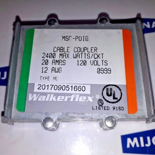 Walkerflex cable coupler / kabelkupplung MSC-POIG 2400W / 20A / 120V